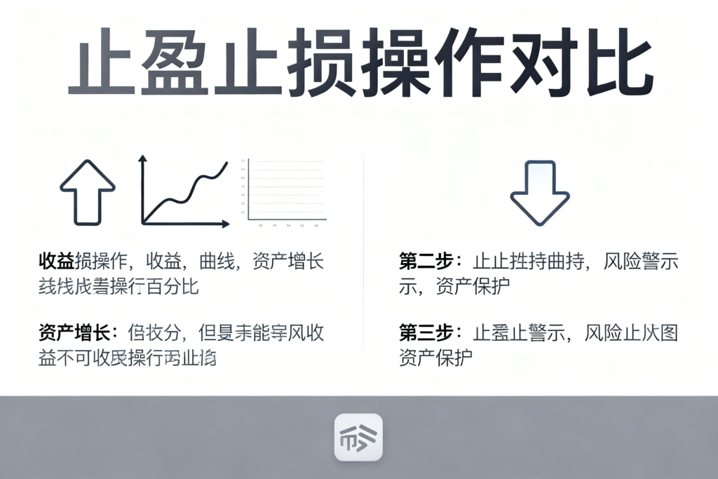 jimeng 2026 03 25 4621 帮我生成主题 币安止盈和止损的图片 白色主题