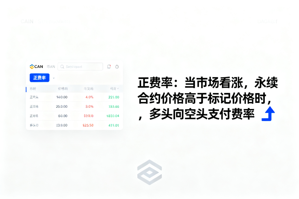 jimeng 2026 03 26 1468 帮我生成主题 币安正负费率费图片 白色主题