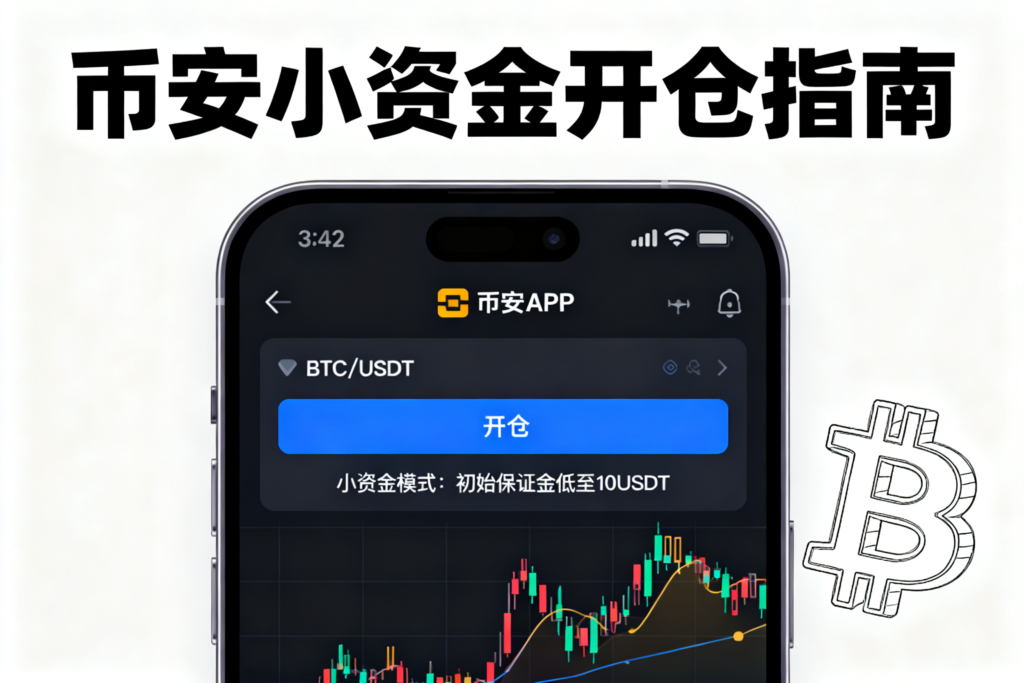 jimeng 2026 03 26 2908 帮我生成主题 币安小资金开仓 白色主题