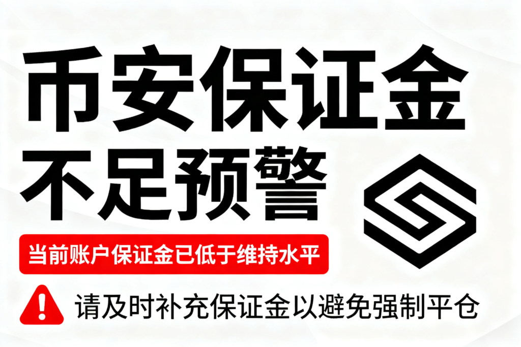 jimeng 2026 03 26 4138 帮我生成主题 币安保证金不足 白色主题