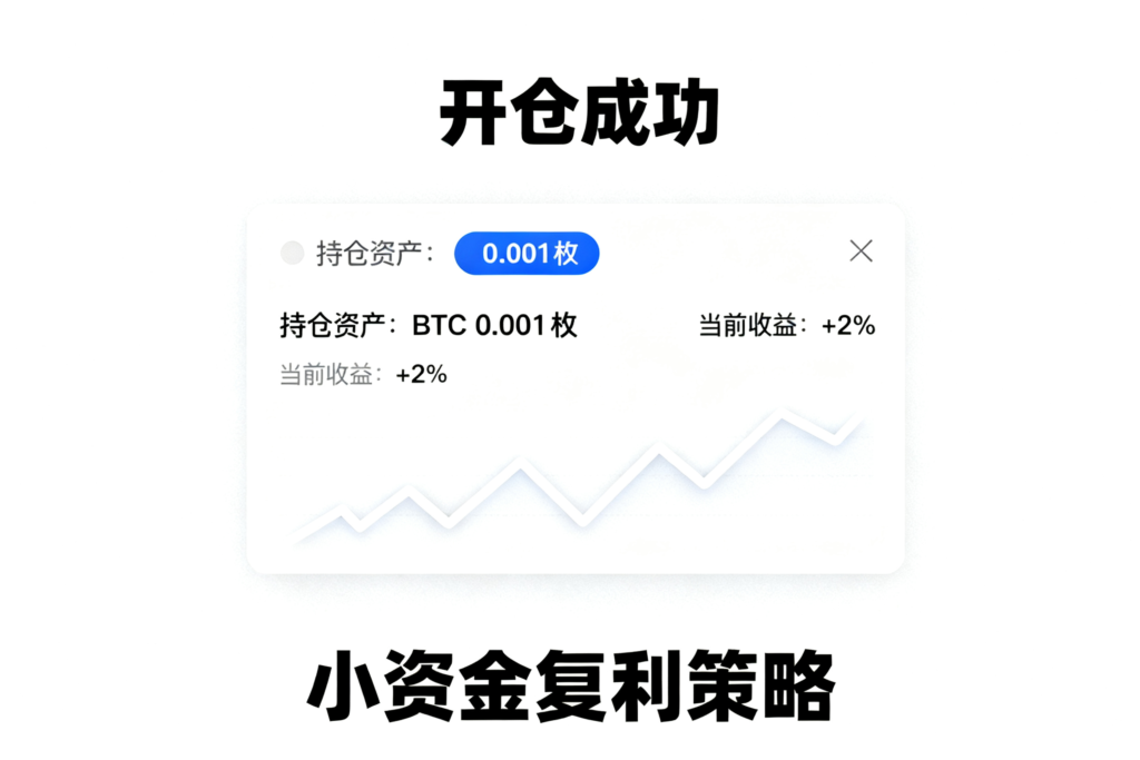 jimeng 2026 03 26 4731 帮我生成主题 币安小资金开仓 白色主题