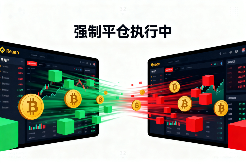 jimeng 2026 03 26 6064 帮我生成主题 币安强制平仓图片 白色主题