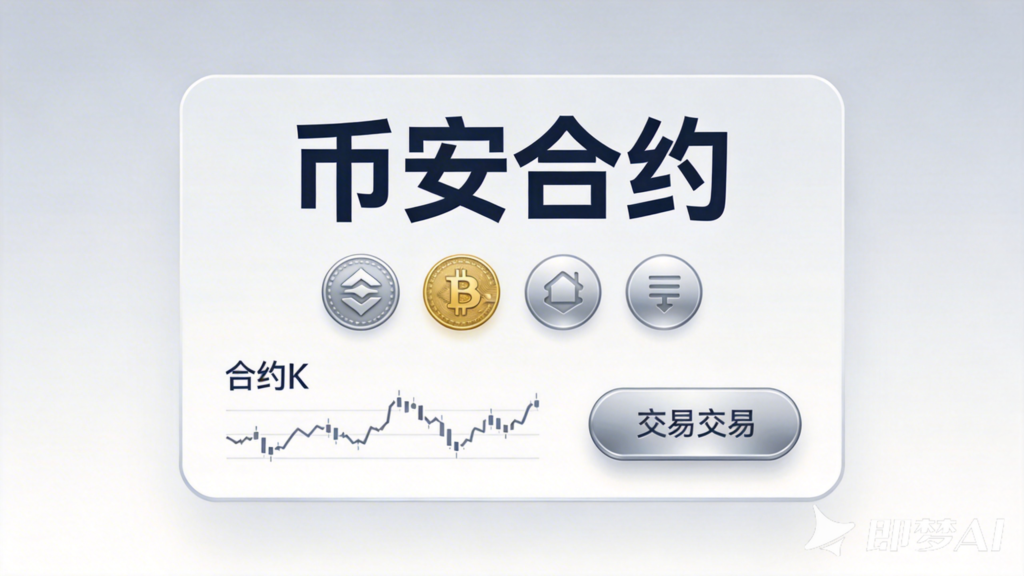 jimeng 2026 04 07 3081 帮我生成币安合约 白色主题图片